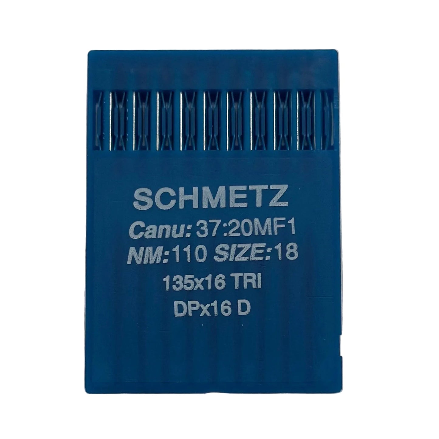Attēls des aiguilles pour machines à coudre industrielles SCHMETZ DPx17 D - pour cuir (10 pcs) – disponible chez Šarlotes audumi