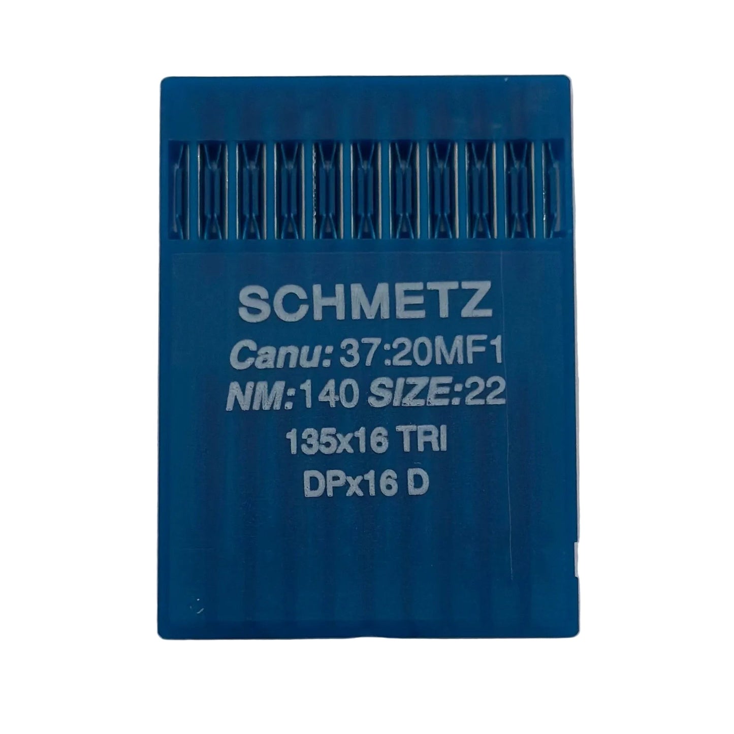 Image des aiguilles pour machines à coudre industrielles SCHMETZ DPx17 D pour cuir (10 pièces) – disponible chez Šarlotes audumi