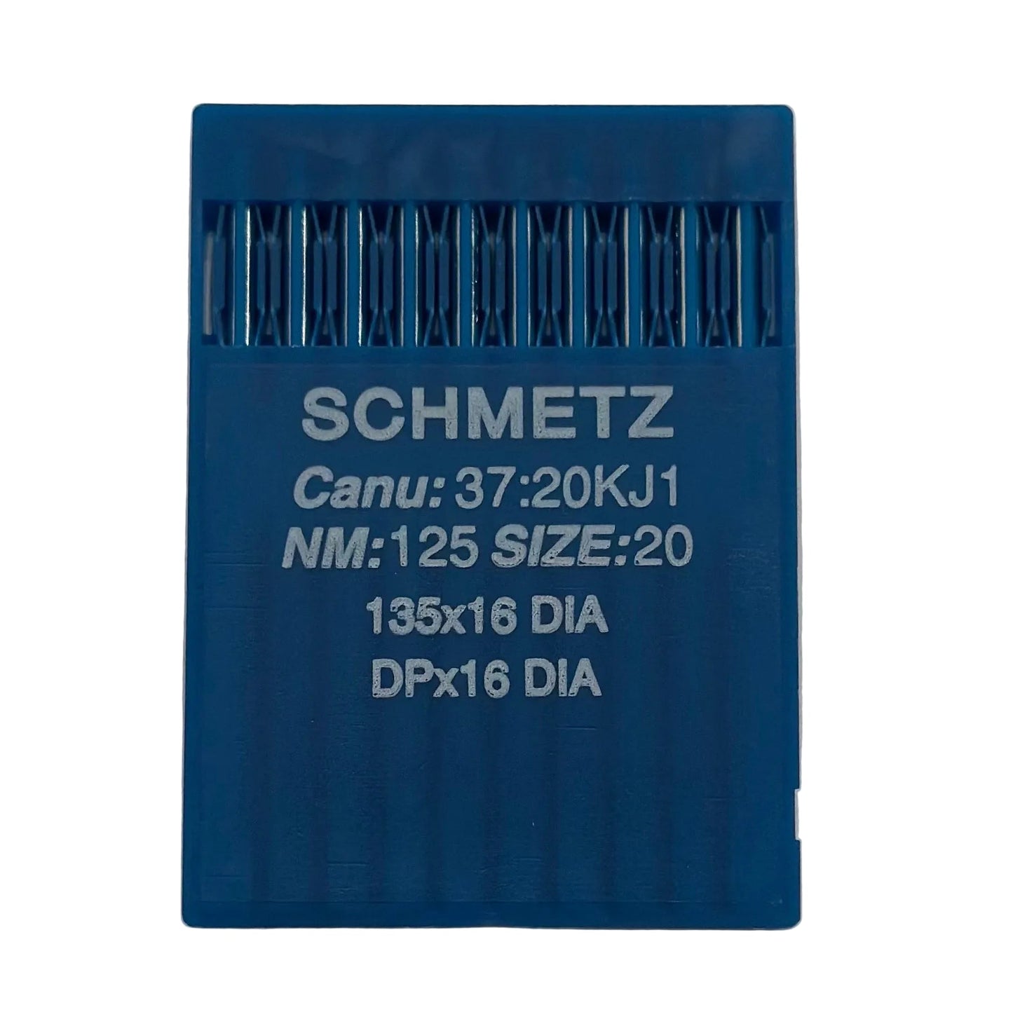 Image des aiguilles pour machines à coudre industrielles SCHMETZ DPx17 DI - cuir (10 pièces) – disponible chez Charlotte Audumi