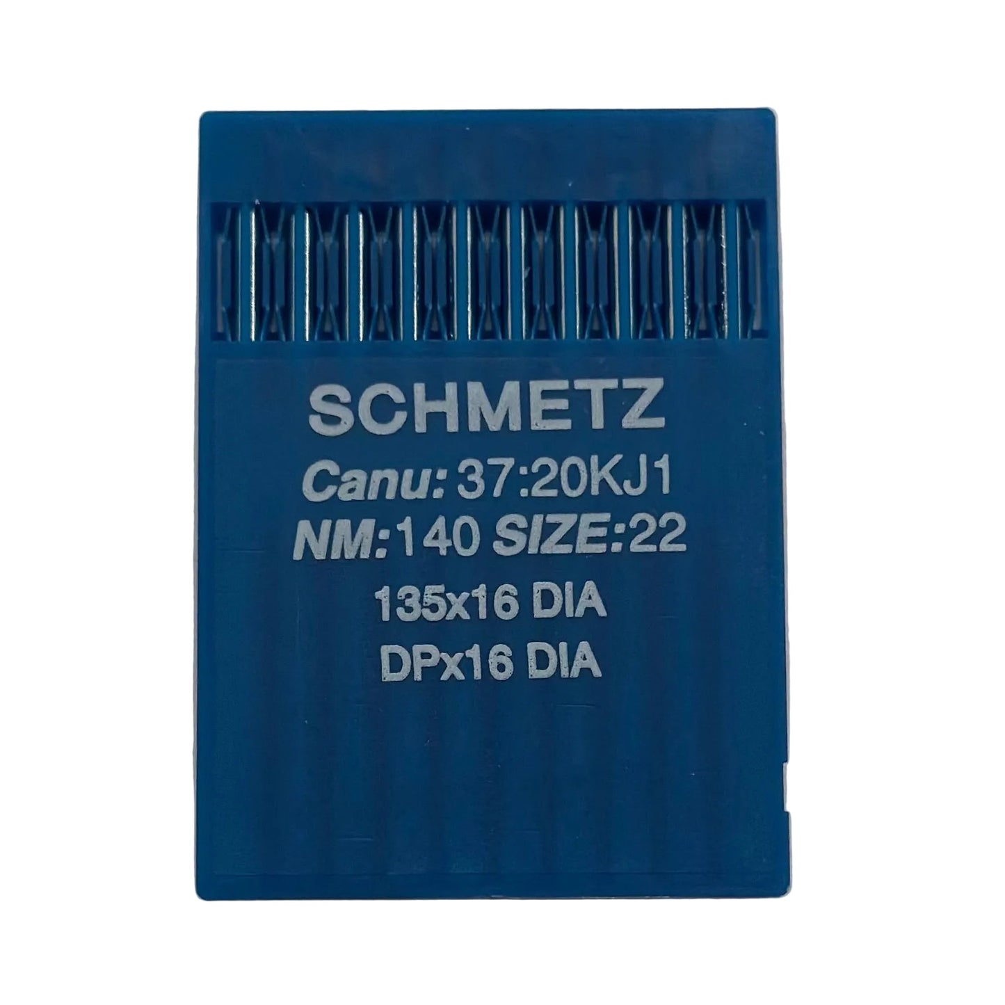 Image des aiguilles pour machines à coudre industrielles SCHMETZ DPx17 DI pour cuir (10 pièces) – disponibles chez Šarlotes audumi