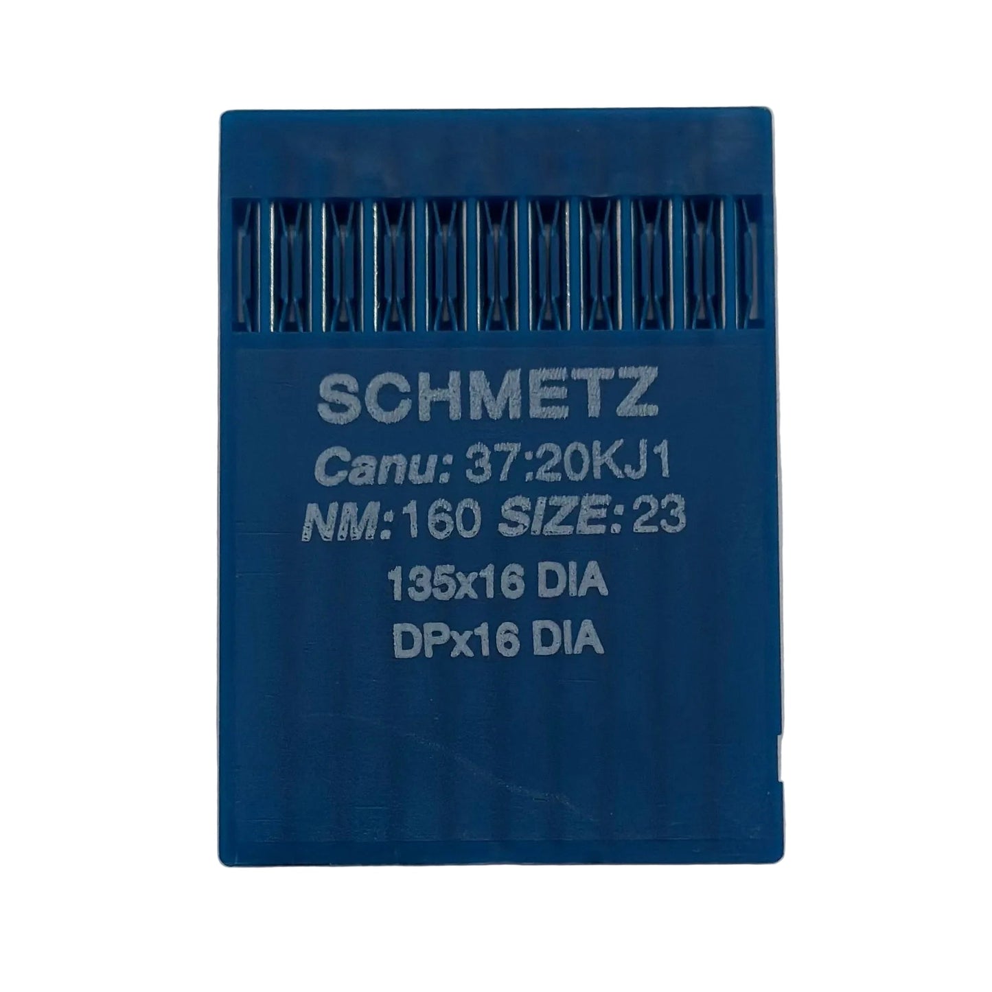 Image d’aiguilles pour machines à coudre industrielles SCHMETZ DPx17 DI pour cuir (10 pièces) – disponible chez Šarlotes audumi