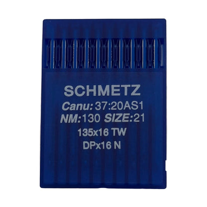 Image of SCHMETZ DPx17 S industrial sewing machine needles for leather (10 pcs) – available at Šarlotes audumi