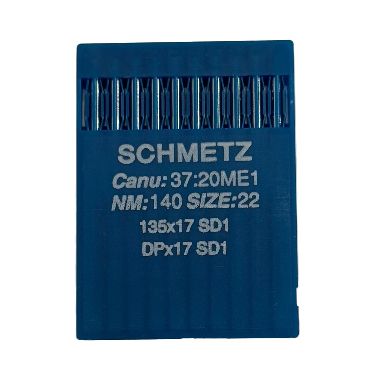 Image of SCHMETZ DPX17 SD1 industrial sewing machine needles for leather (10 pcs) – available at Šarlotes audumi