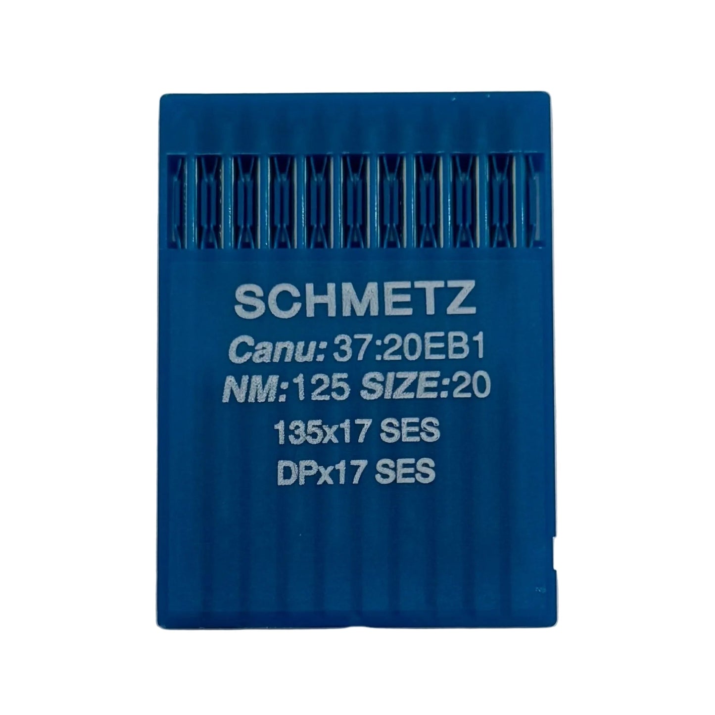 Image d'aiguilles pour machines à coudre industrielles SCHMETZ DPX17 SES – pour la maille et les vêtements de sport (10 pièces) – disponible chez Šarlotes audumi