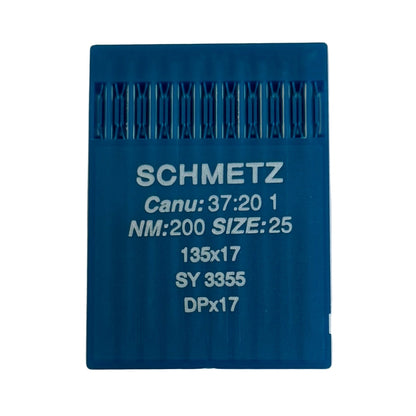 Aiguilles pour machines à coudre industrielles SCHMETZ DPX17 universelles (10 pcs) – disponibles chez Šarlotes audumi