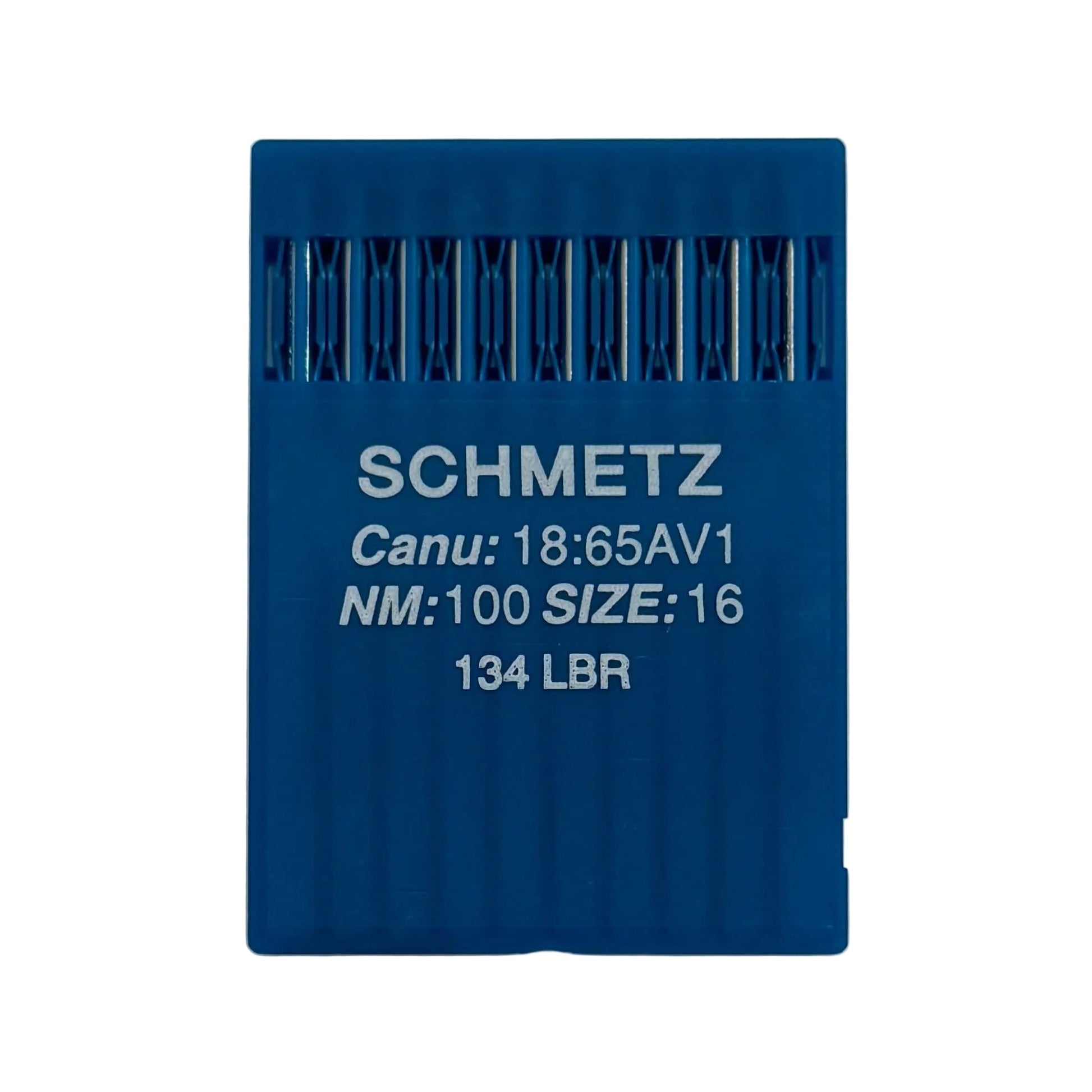 Image des aiguilles pour machines à coudre industrielles SCHMETZ DPx5 LBR - cuir (10 pcs) – disponible chez Šarlotes audumi