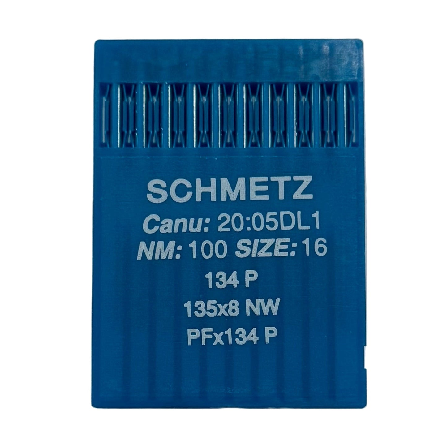 Image des aiguilles industrielles SCHMETZ DPx5 P pour cuir (10 pièces) – disponible chez Šarlotes audumi