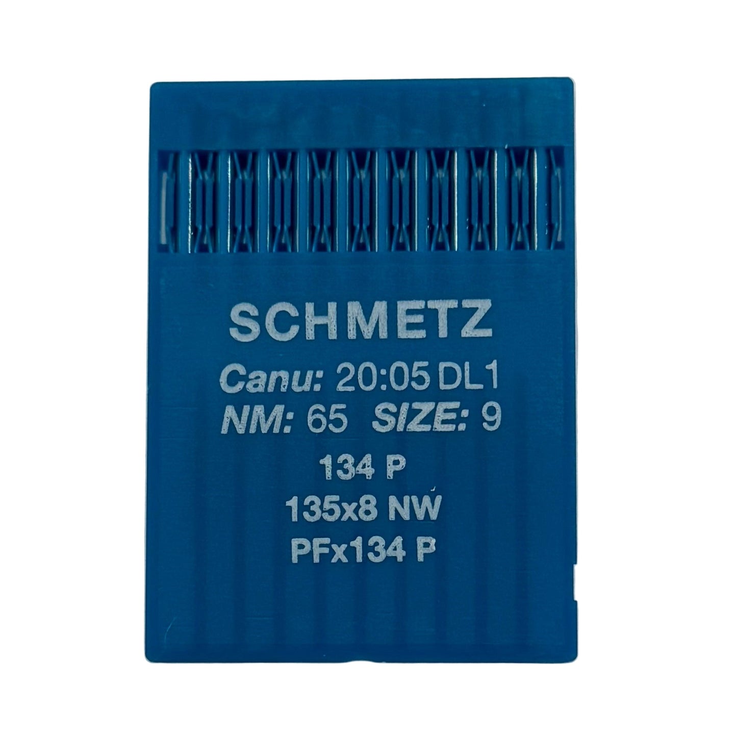 Attēls avec aiguilles pour machines à coudre industrielles SCHMETZ DPx5 P pour cuir (10 pcs) – disponible chez Šarlotes audumi