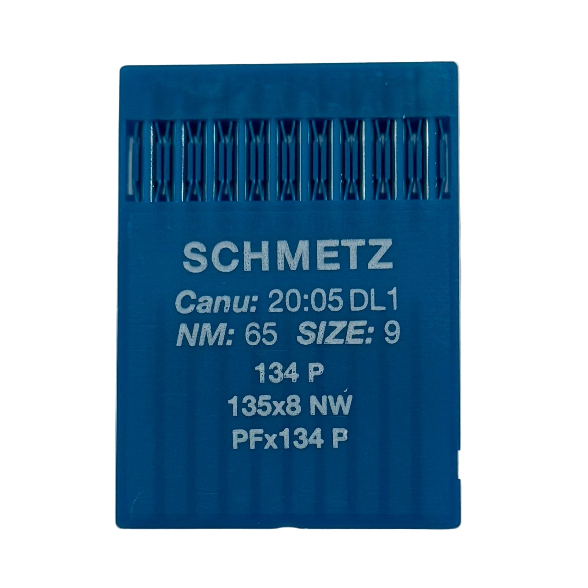 Attēls avec aiguilles pour machines à coudre industrielles SCHMETZ DPx5 P pour cuir (10 pcs) – disponible chez Šarlotes audumi