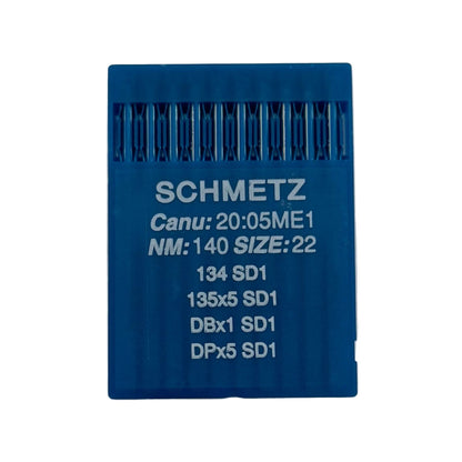 alt
Image avec aiguilles pour machines à coudre industrielles SCHMETZ DPx5 SD1 – pour cuir (10 pièces) – disponible chez Šarlotes audumi