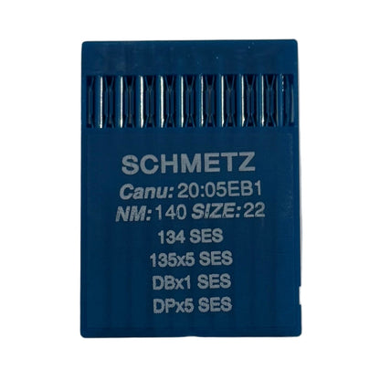 Image des aiguilles pour machines à coudre industrielles SCHMETZ DPx5 SES – pour la maille et les vêtements de sport (10 pièces) – disponible chez Šarlotes audumi