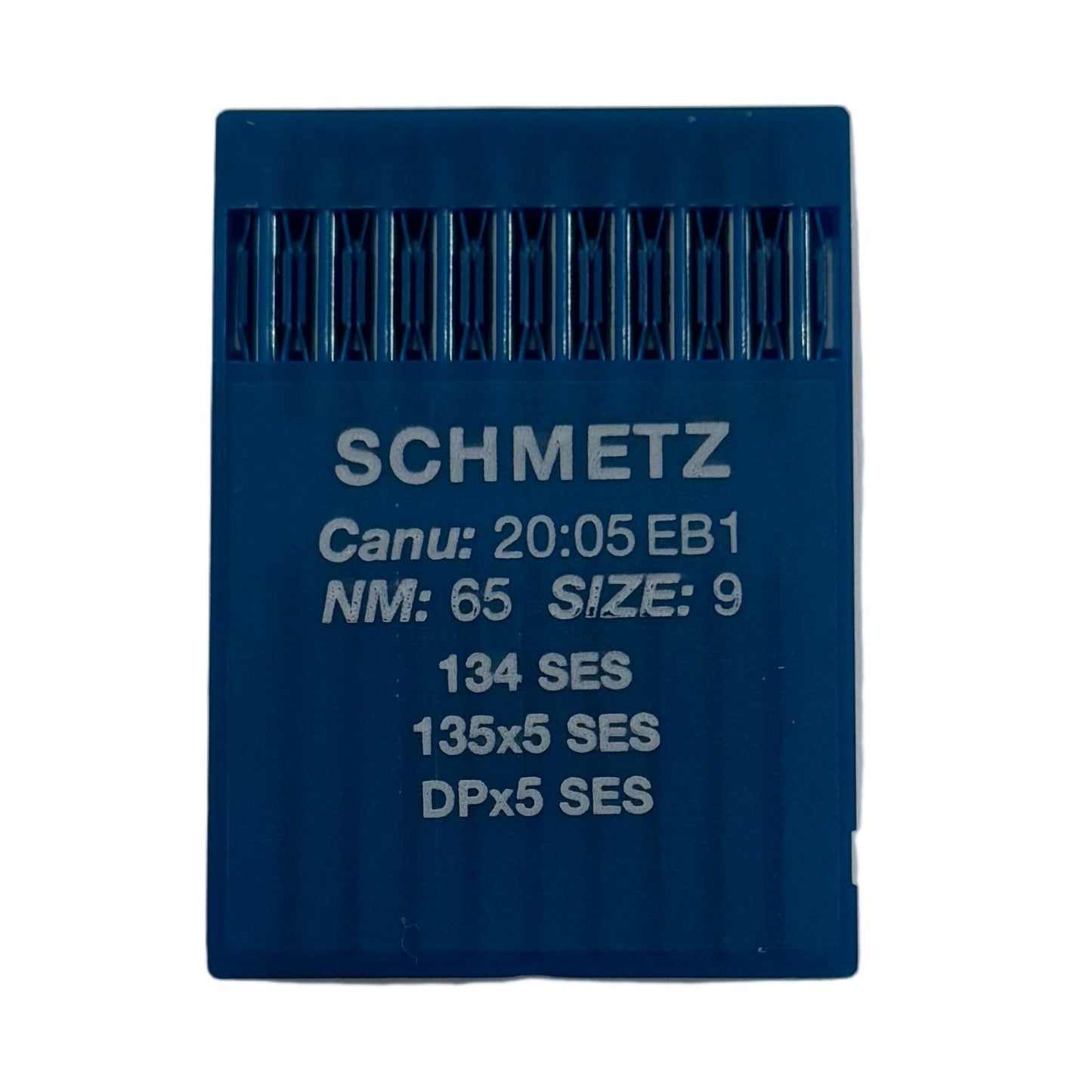 Image des aiguilles pour machines à coudre industrielles SCHMETZ DPx5 SES – pour la maille et les vêtements de sport (10 pcs) – disponible chez Charlotte’s audumi