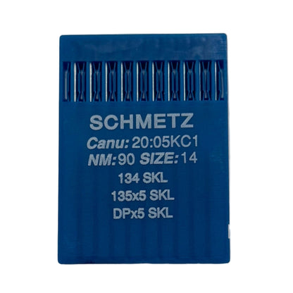 Image des aiguilles pour machines à coudre industrielles SCHMETZ DPx5 SKL – pour tricots très grossiers (10 pièces) – disponible chez Šarlotes audumi