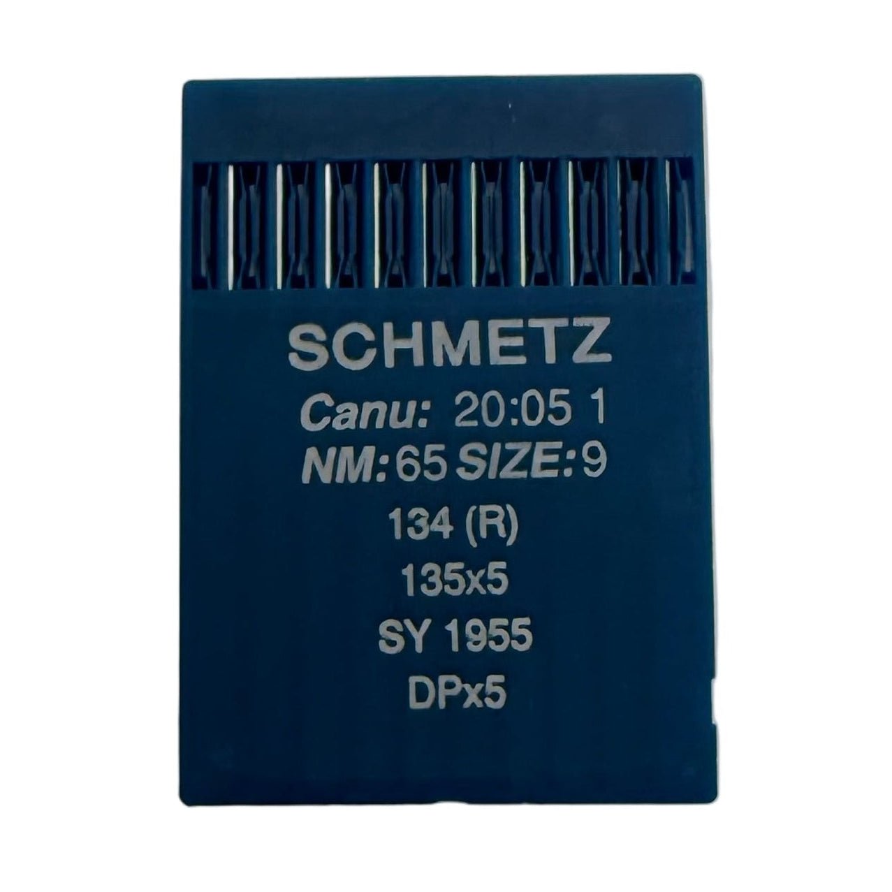 Attaque avec aiguilles industrielles SCHMETZ DPx5 - universelles (10 pièces) – disponible chez Charlotte's tissus