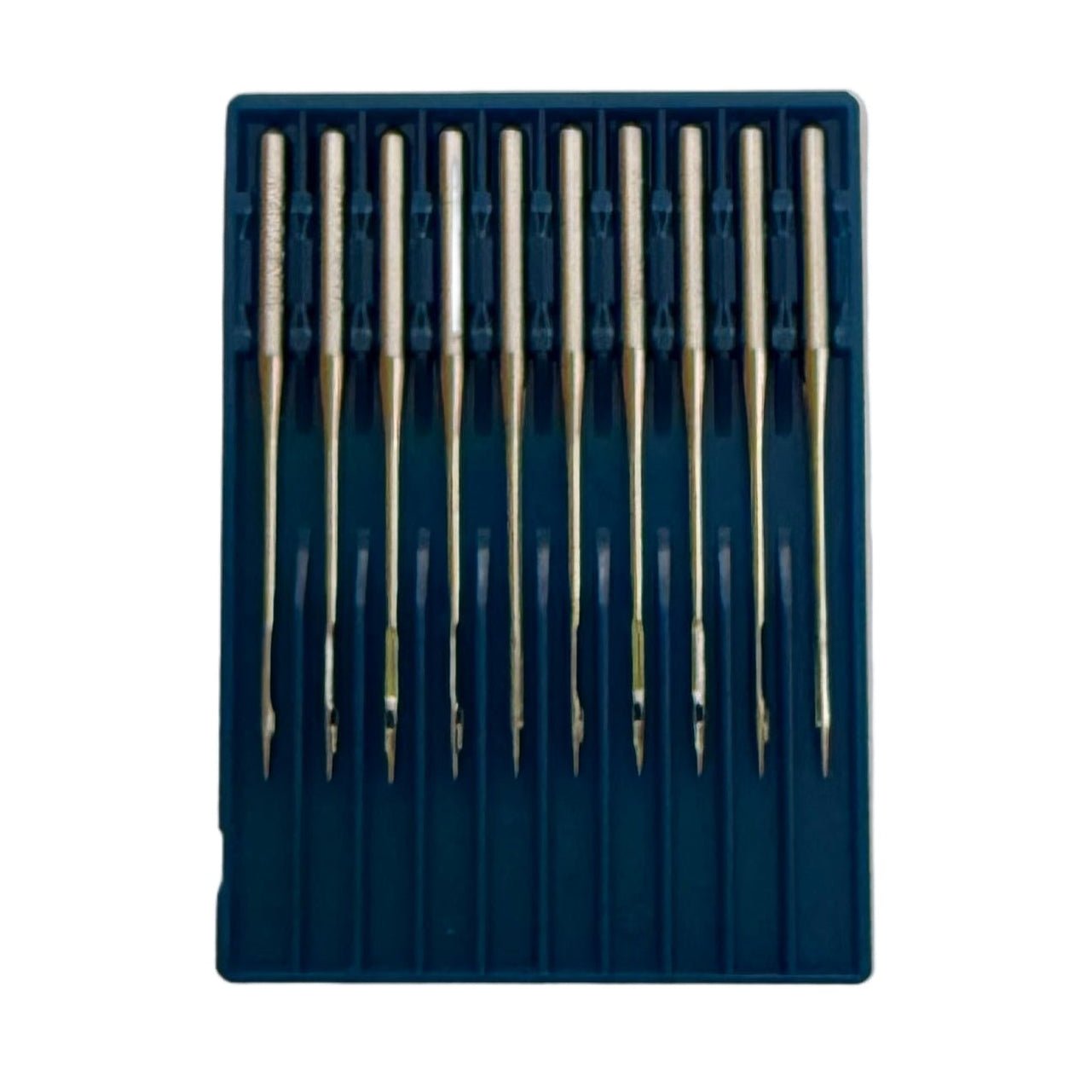 Image des aiguilles pour machines à coudre industrielles SCHMETZ DPx5 - universelles (10 pièces) – disponible chez Šarlotes audumi