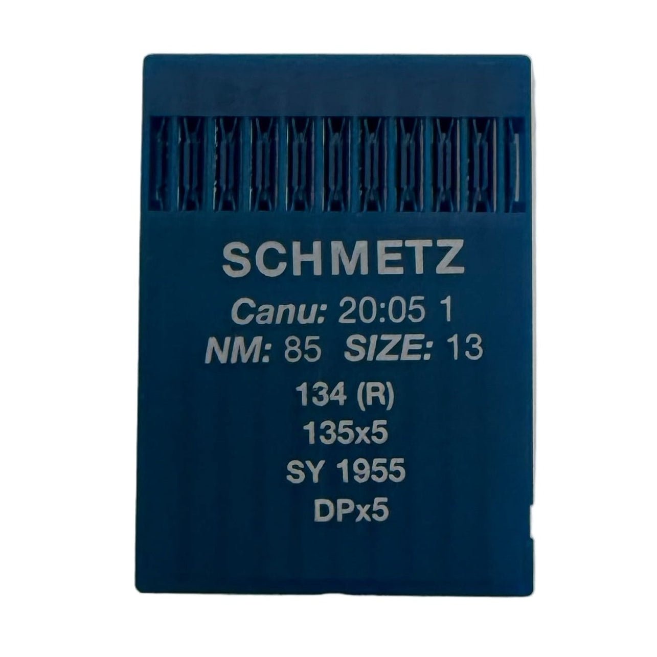 Image des aiguilles pour machines à coudre industrielles SCHMETZ DPx5 - universelles (10 pièces) – disponibles chez Šarlotes audumi