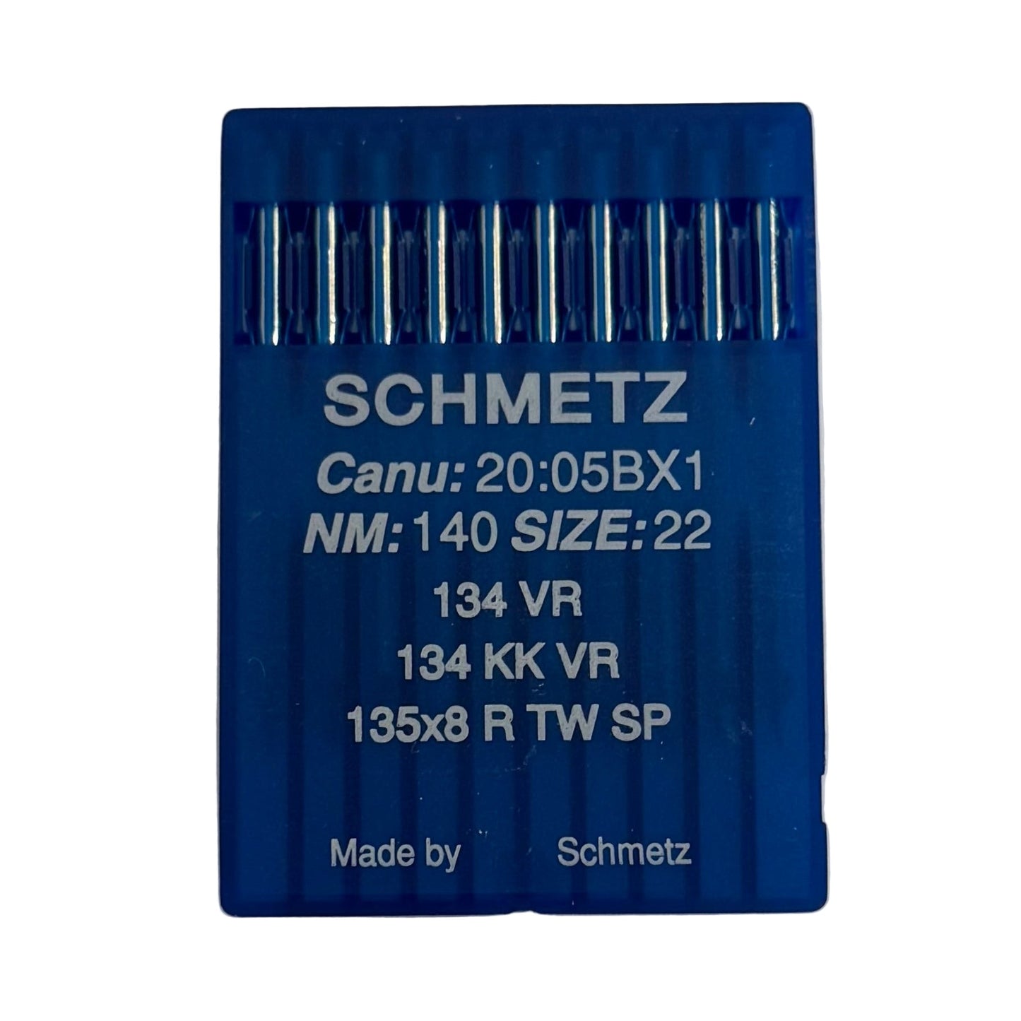 Image des aiguilles industrielles SCHMETZ DPx5 VR pour cuir (10 pièces) – disponible chez Šarlotes audumi