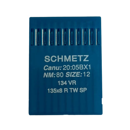 Image des aiguilles pour machines à coudre industrielles SCHMETZ DPx5 VR - pour cuir (10 pcs) – disponible chez Šarlotes audumi