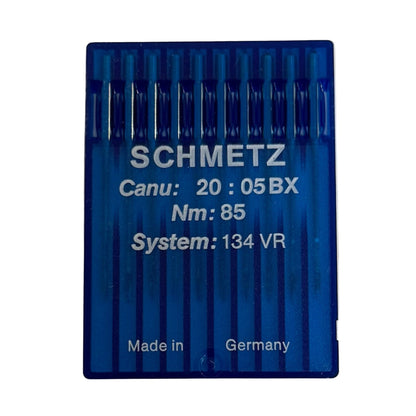 Image avec aiguilles pour machines à coudre industrielles SCHMETZ DPx5 VR - cuir (10 pièces) – disponible chez Šarlotes audumi