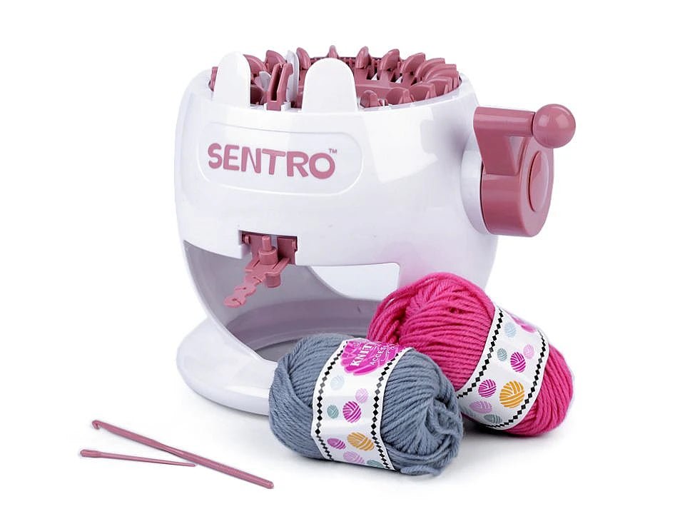 Image de la machine à tricoter Sentro – disponible chez Šarlotes audumi