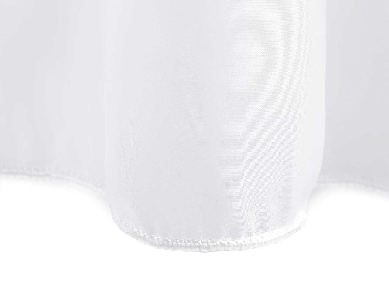 Curtain fabric tulle with lead thread | 276 cm wide | white or cream