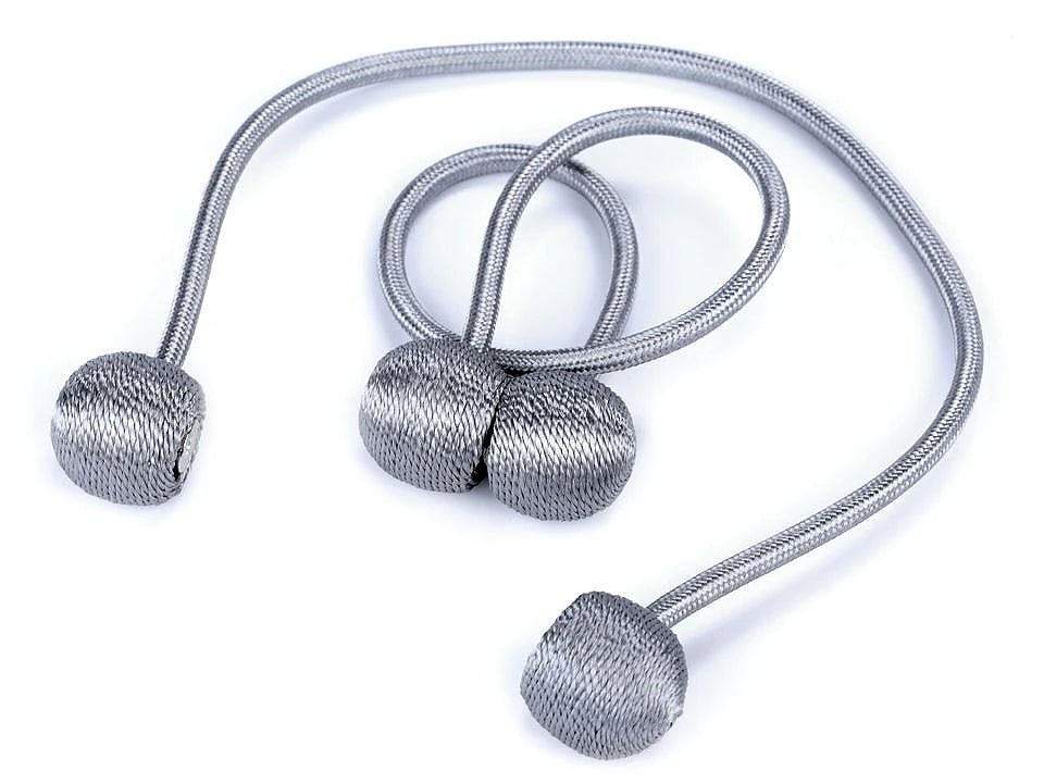 alt
Attache-rideau avec aimant - gris (lot de 2)