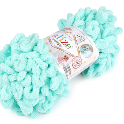 Fil Alize Puffy - menthe 9 m 100 g #19