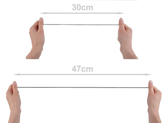 Attēls ar Apaļa gumija Ø2,5 mm – pieejams Šarlotes audumi