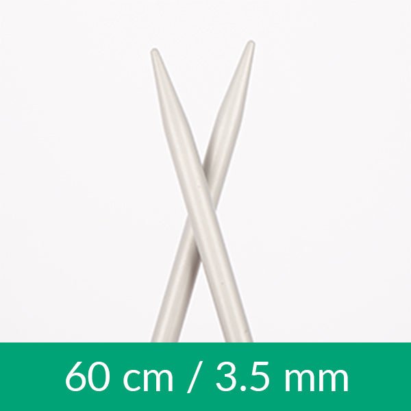 Image des aiguilles à tricoter circulaires DROPS 60 cm | taille 2,0 mm – 5,0 mm – disponibles en ligne chez Šarlotes audumi