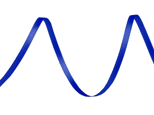 satin ribbon - cornflower blue 3 mm (pack of 100 m)