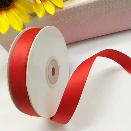 Satin ribbon - red 32 mm (pack of 25 m)