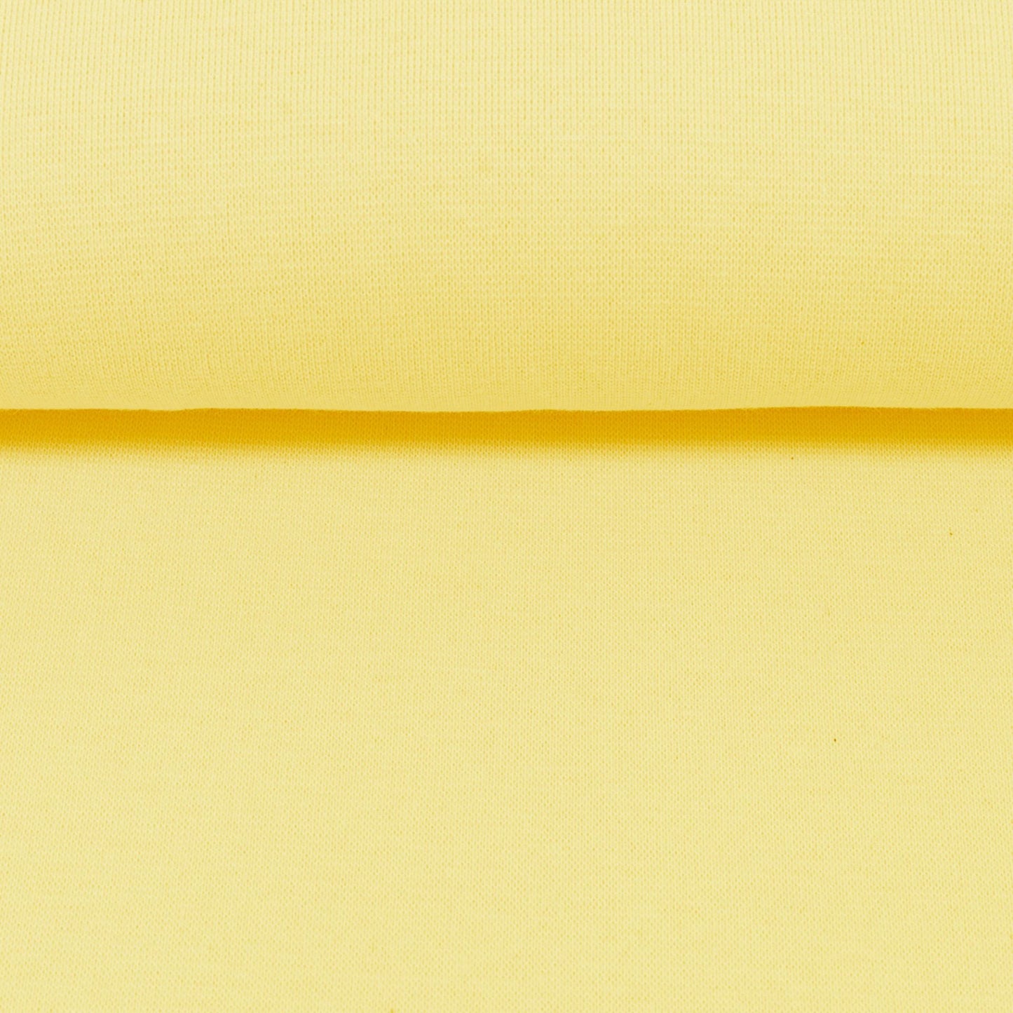 Fabric finishing edge | cuff - light yellow 240 g/m²