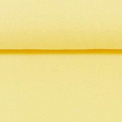 Fabric finishing edge | cuff - light yellow 240 g/m²
