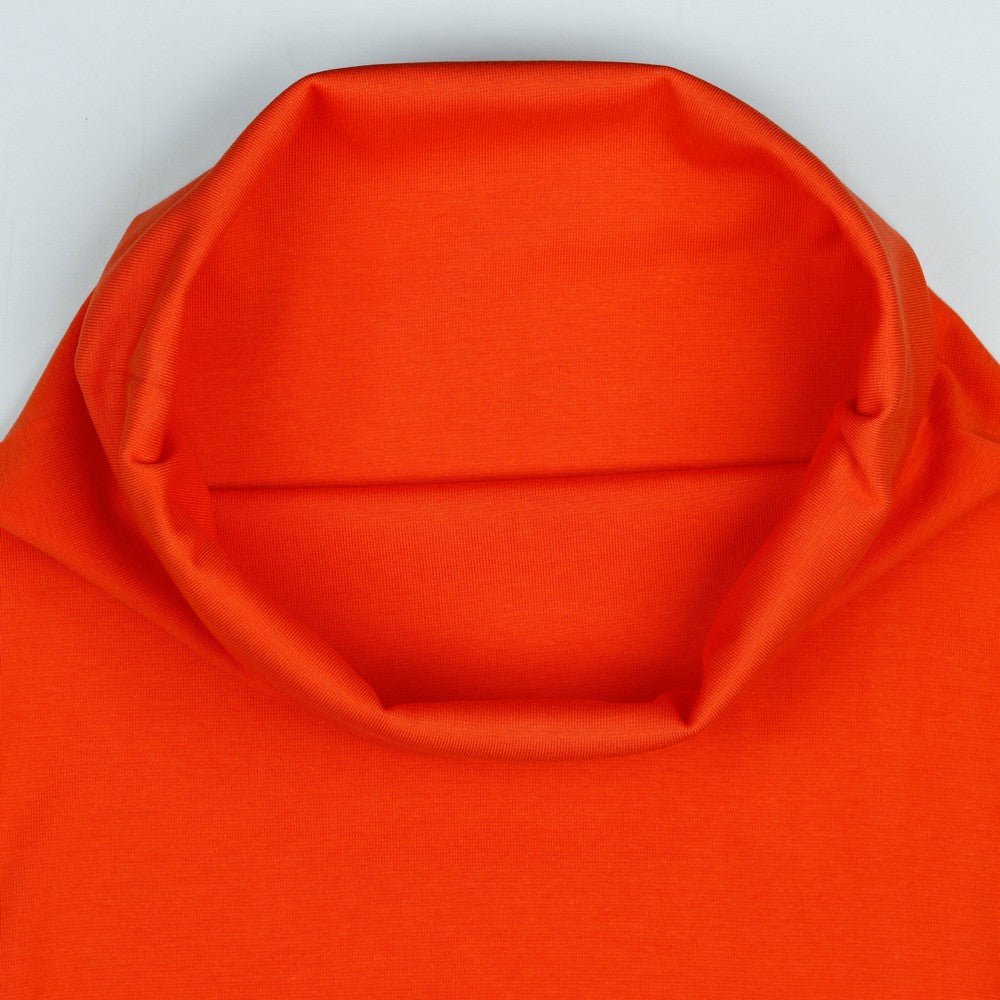 Fabric finishing edge | cuff - orange 270 g/m²