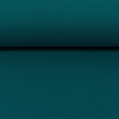 Fabric finishing edge | cuff - petrol 240 g/m²