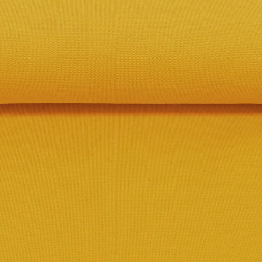 Bord de finition en tissu | manchette - jaune soleil 240 g/m²
