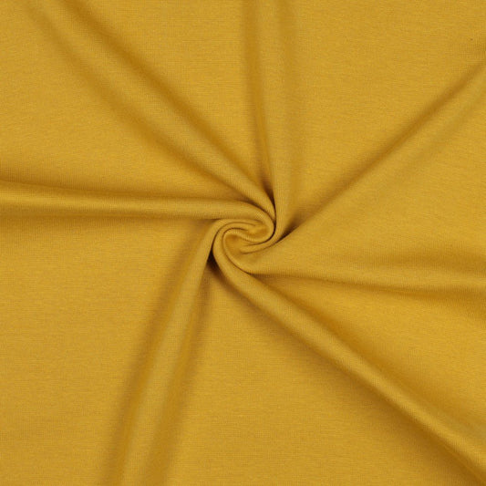 Bord de finition en tissu | manchette - moutarde 270 g/m²