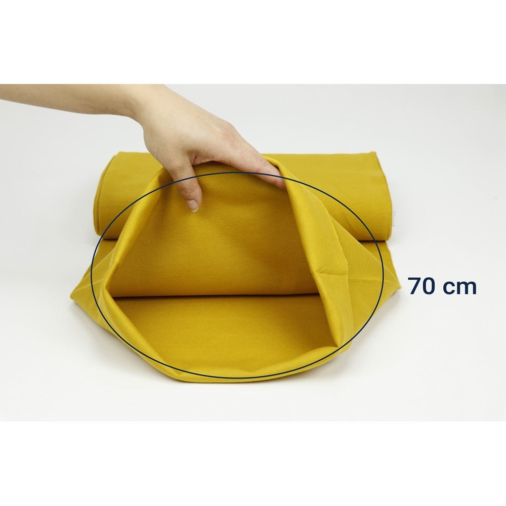Bord de finition en tissu | manchette - ton raisin foncé 270 g/m²