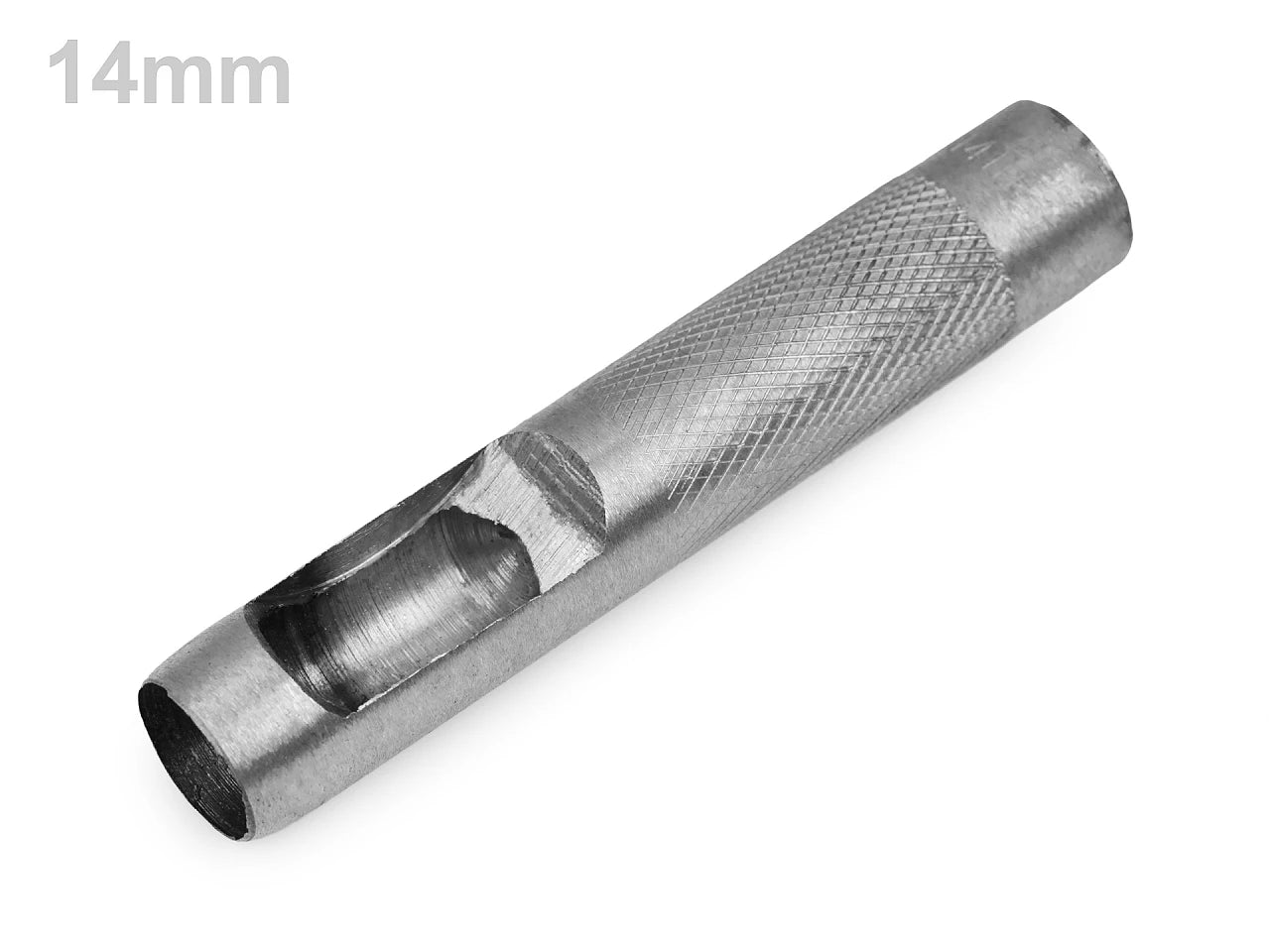 Image d’un poinçon pour tissu et cuir Ø14; 17; 18; 19; 20; 22 mm – disponible chez Šarlotes audumi