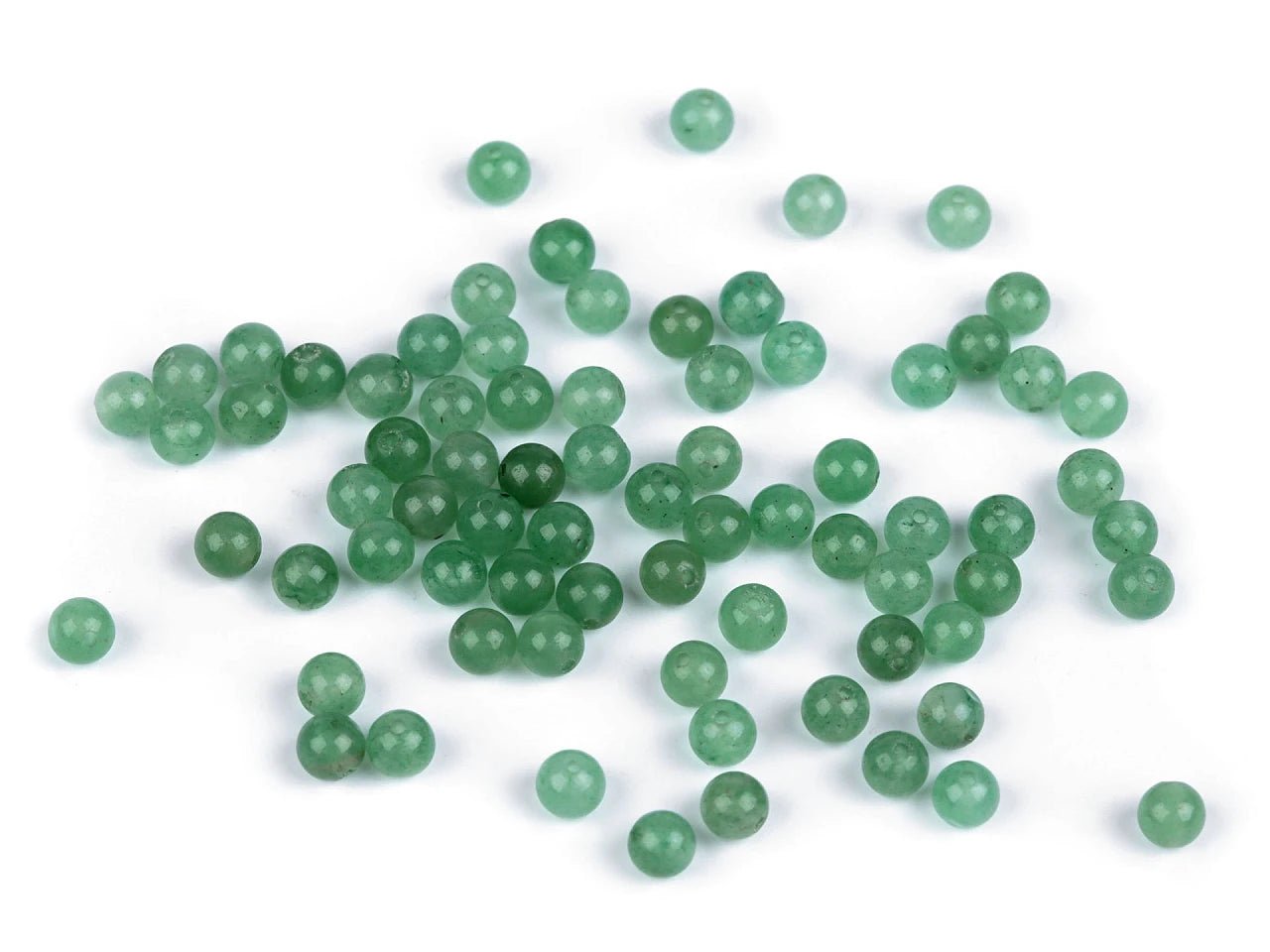 Perles en aventurine Ø4 mm |84 pièces