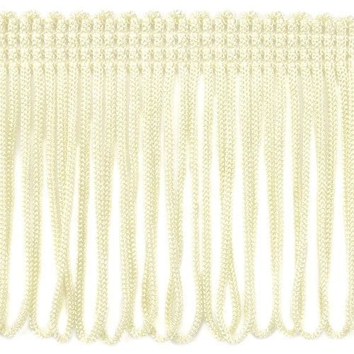 Frange de 8 cm de large, crème, disponible chez Šarlotes audumi