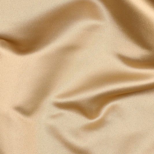 Image du tissu satin épais Royal Heavy Satin – beige – disponible en ligne chez Šarlotes audumi