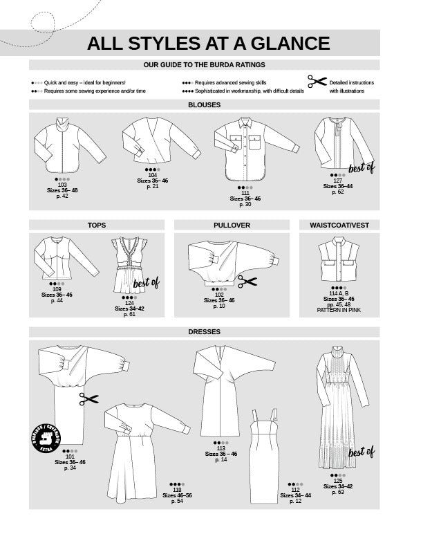 Burda Style 11/2026 – magazine de couture avec patrons | novembre 2026