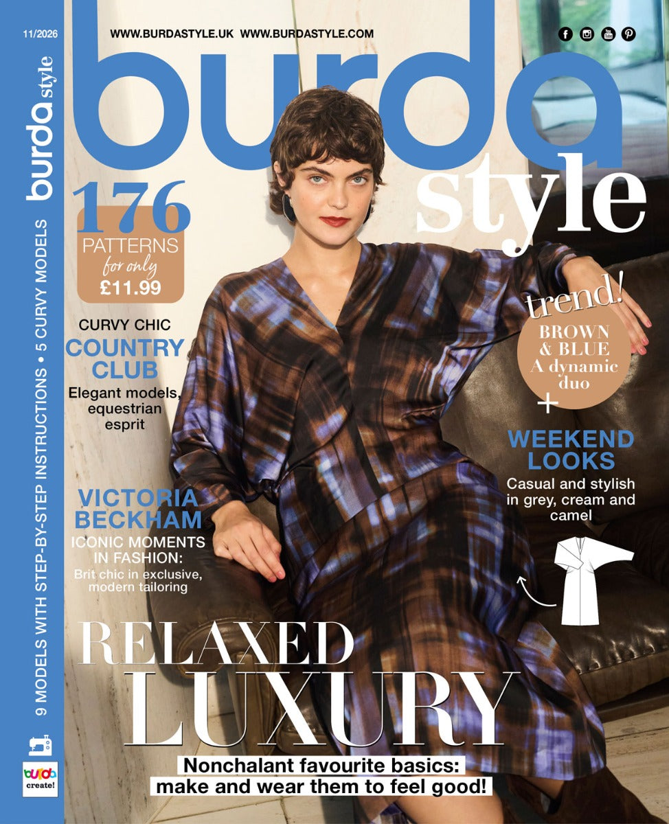 Burda Style 11/2026 – magazine de couture avec patrons | novembre 2026