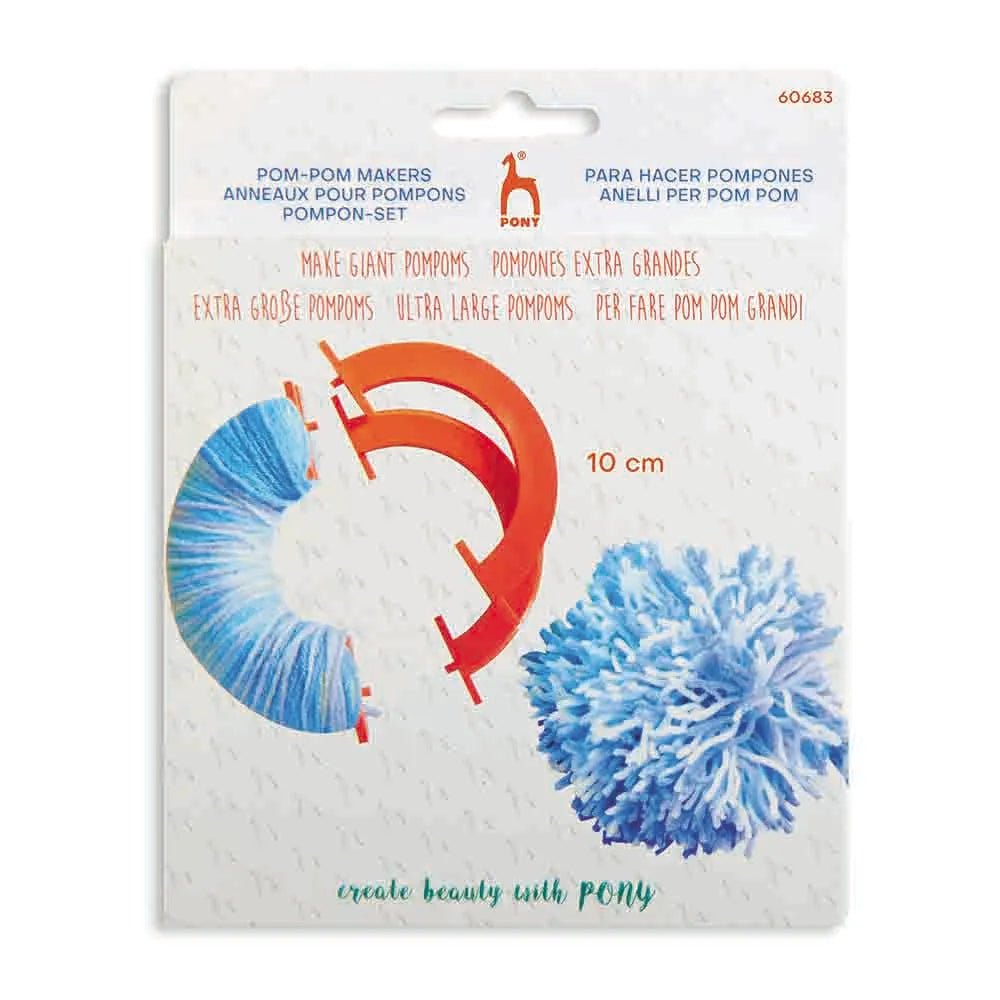 Image du créateur de pompons Bumbulīšu Pony | différentes tailles – disponible chez Šarlotes audumi