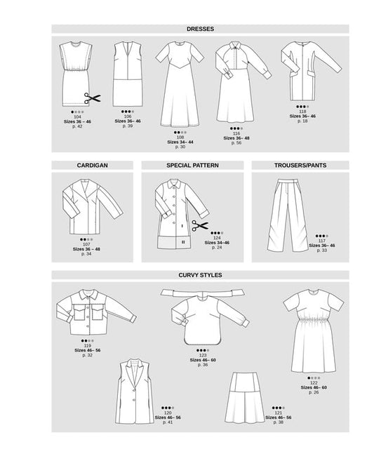 Bild mit Burda Style Ausgabe September 2026 ENG – online erhältlich bei Charlottes Stoffe