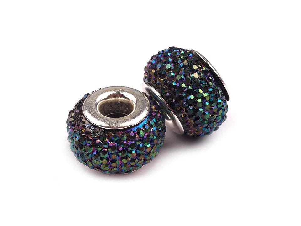 Attēls ar “Charm” pērlītes ar metālisku efektu| 9 × 14 mm 10 gab| dažādas krāsas – pieejams Šarlotes audumi