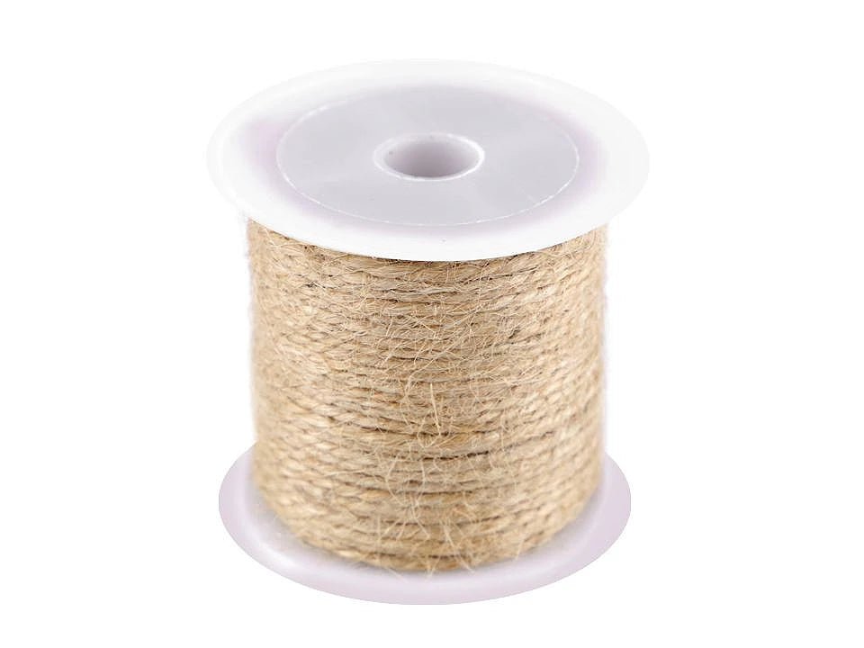 Corde en jute naturelle Ø1.5 mm | 10 m | 100% jute