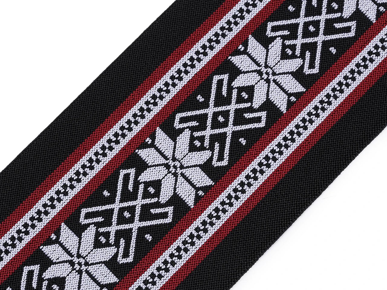 Image d'un ruban élastique décoratif 10 cm – disponible chez Šarlotes audumi