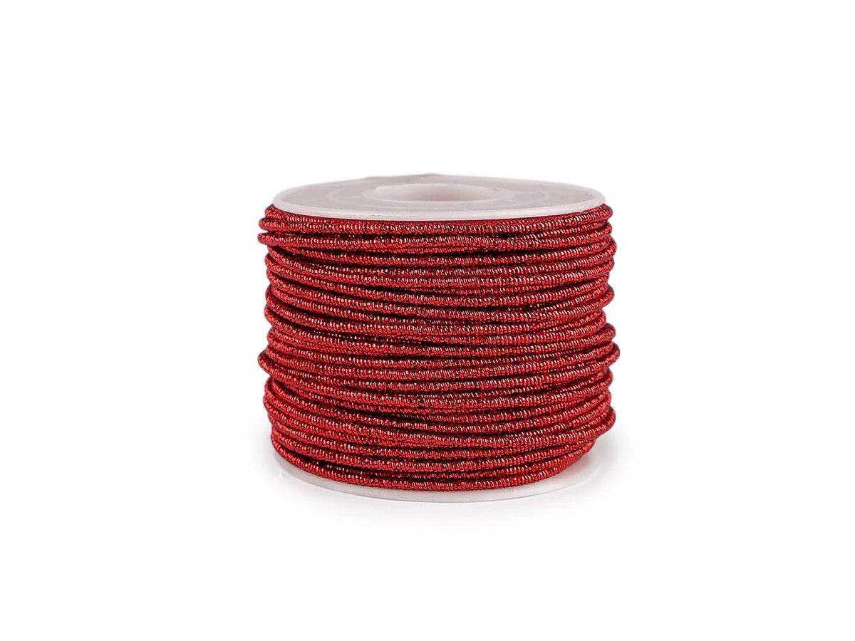 Image avec fil décoratif en lurex Ø2 mm – disponible en ligne chez Šarlotes audumi